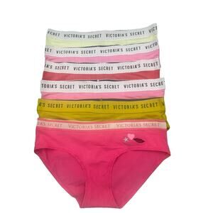 Victoria Secret Hip-hugger Hipster Panty Pack Of 6 Size Small